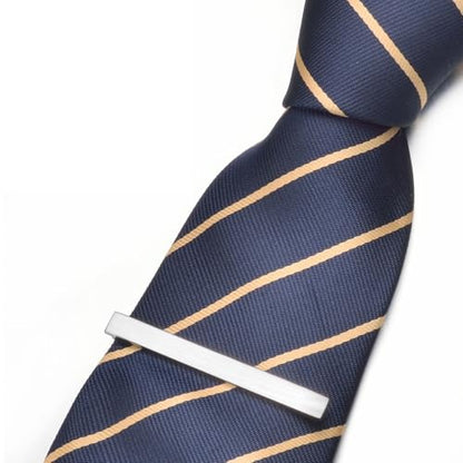 3Pcs Skinny Tie Clip Set Fancy Tie Clips For Men Unique - color: Brushed 3 Colors Set
