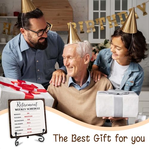 Retirement Gifts, Farewell Gifts, Thank You Gifts, Appreciation Gifts for Women Men, Motivational Wood Plaque Sign With Stand, Thank You Gifts for Coworker, Inspirational Desk Decor Sign Gifts - style: P