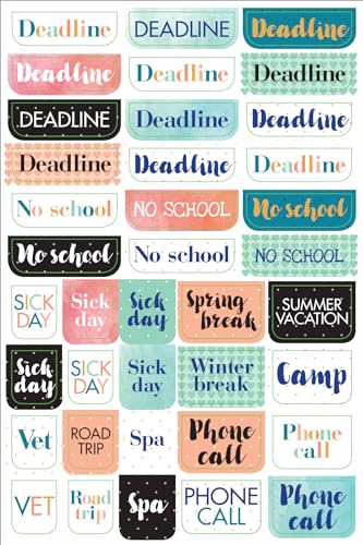 Essentials Mom's Planner Stickers (Set of 575 Stickers)