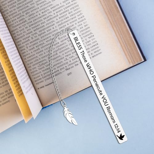 Christian Bookmark Gifts for Women Inspirational Religious Book Mark for Book Lover Faith Christmas Birthday Gifts First Communion Gift - color: Religious Bookmark 10