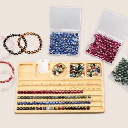 Cherry Tree Collection 100PCS 6mm Green Aventurine Round Bead Craft Kit - color: green aventurine, size: 6mm