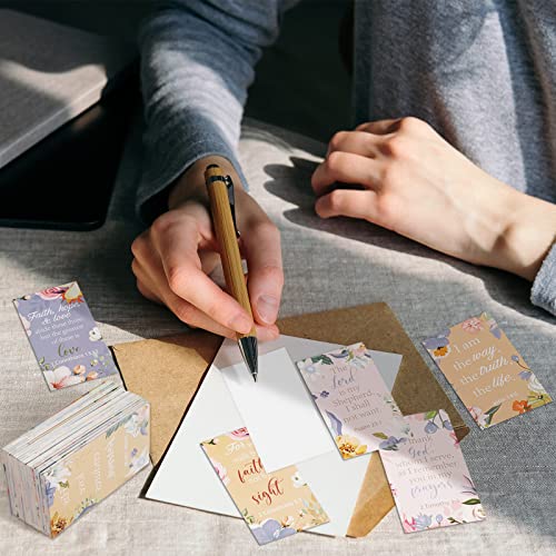 Yaomiao 240 Pcs Scripture Cards with Bible Verses for Women, Bible