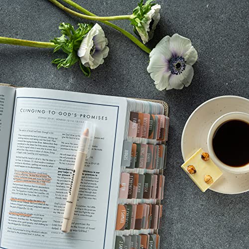 DiverseBee Laminated Bible Tabs for Women and Men (Sunset) - color: Sunset