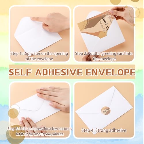 Motiskyy 48 Sets Religious Anniversary Cards Bulk for Wedding Couple Christian Happy Anniversary Cards with Envelopes and Stickers Bible Verse Scripture for Wife Celebrating Moment(Boho) - style: Boho