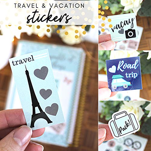 Planner Stickers - Set of Over 1,000 Planner Stickers - 20 Sheets of Colorful Stickers - Busy Bee Planners