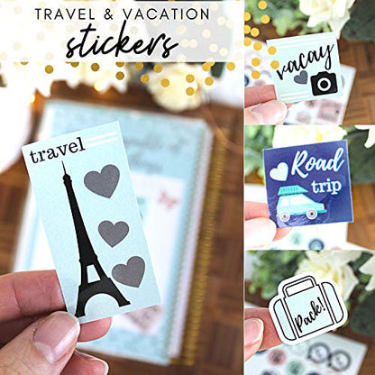 Planner Stickers - Set of Over 1,000 Planner Stickers - 20 Sheets of Colorful Stickers - Busy Bee Planners