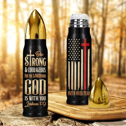 Christian Gifts for Men, Fathers Day Christian Gifts, Church Fathers Day Gift, Pastor Appreciation Gift, 17 oz Faith Based Inspirational Religious Bullet Tumbler for Men, Dad, Pastor