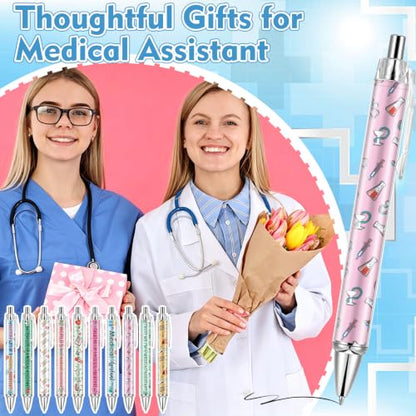 30 Pcs Medical Assistant Pens Medical Assistant Gifts for Nurse Women - style: Medical
