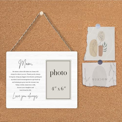 Mother of the Bride Gifts Picture Frame, Wedding Gifts for Mom from Bride - color: Mom