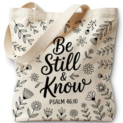 Bible Bags for Women, Christian Tote Bag, Gifts for Christian Women - color: Green
