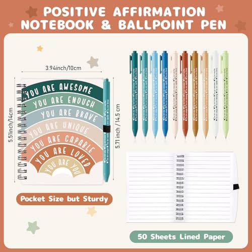 Thenshop 40 Pcs Mental Health Awareness Wellness Gifts, Rainbow - style: Rainbow