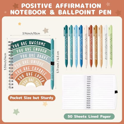 Thenshop 40 Pcs Mental Health Awareness Wellness Gifts, Rainbow - style: Rainbow