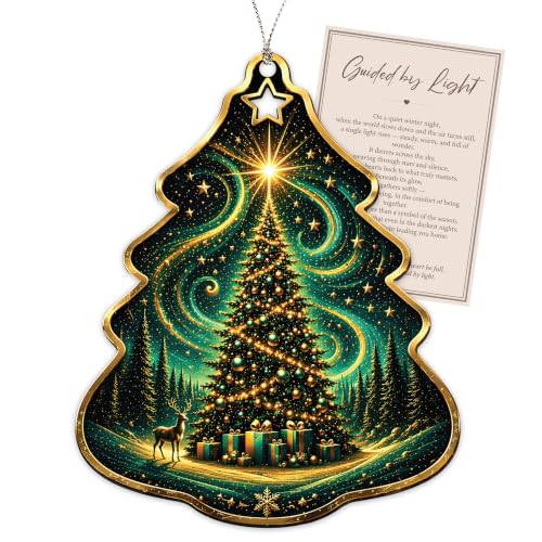 Christmas Decorations - Christmas Ornaments - 250 Anniversary USA Merchandise - Christmas Ornament 2026 - Stocking Stuffers - Gifts for Family Coworker car Hanging Accessories (Christmastree) - color: Christmastree