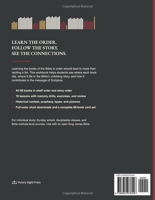 The Bible in Order: Student Workbook: A Survey of the Books, Story, and Prophetic Flow of Scripture