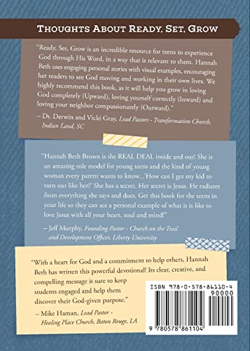 Ready, Set, Grow: A 52 Week Devotional for Teens