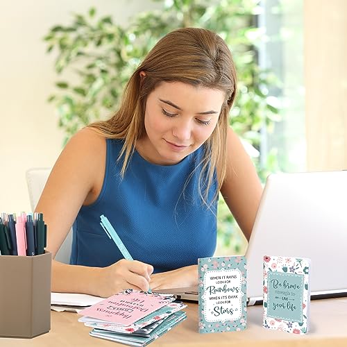 Funrous 32 Pcs Mini Notebooks with Pens Adults Party Favors, Floral - style: Floral