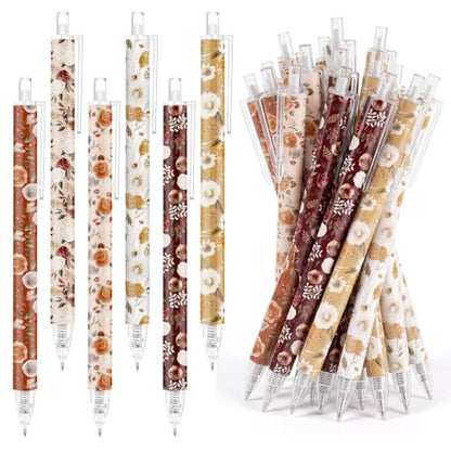 Jetec 120 Pcs Fall Ballpoint Pens Bulk Autumn Thanksgiving Party Supplies - style: Autumn