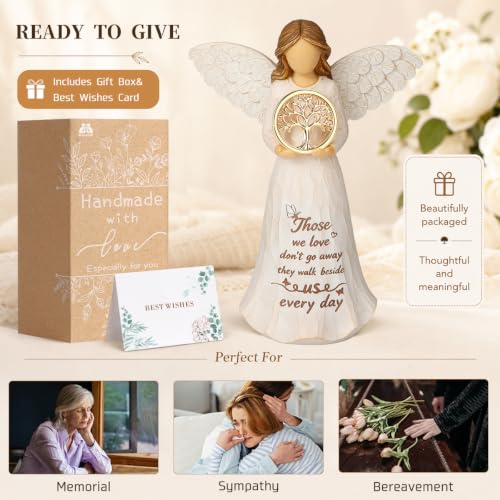 Sympathy Gifts for Loss of Loved One, Memorial Angel Figurine