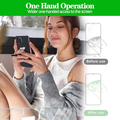 Ymapinc 4Pcs Butterfly Phone Ring Stand Colored Cute Butterfly Phone Grip