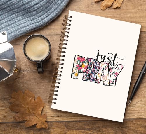 Dejfel Christian Bible Notebook Journal,Floral Gifts for Women Girls - color: play