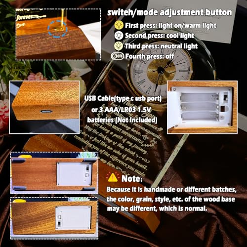 Arikyrist Thank You Gifts for Women Men Glass Clock Appreciation Gift - color: Thank You