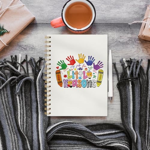 VONTP Teacher Appreciation Gifts Spiral Notebook Journal, 5.5x8.3 Inch - color: 004-teacher