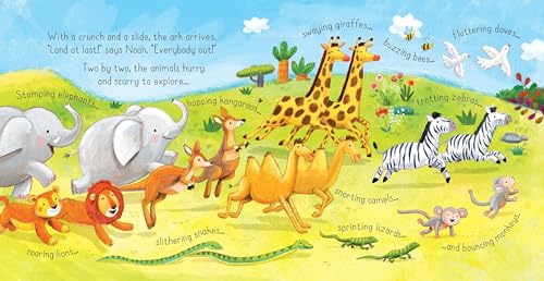 Noah's Ark: A Charming Bible Story Board Book About Animals for Children (Ages 2-5) (Little Board Books)