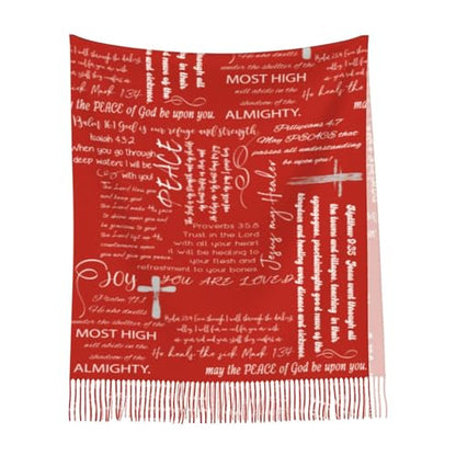 YQIUSM Red Prayer Shawl For Women Christian Church Wrap Scarf Cloth Apparel