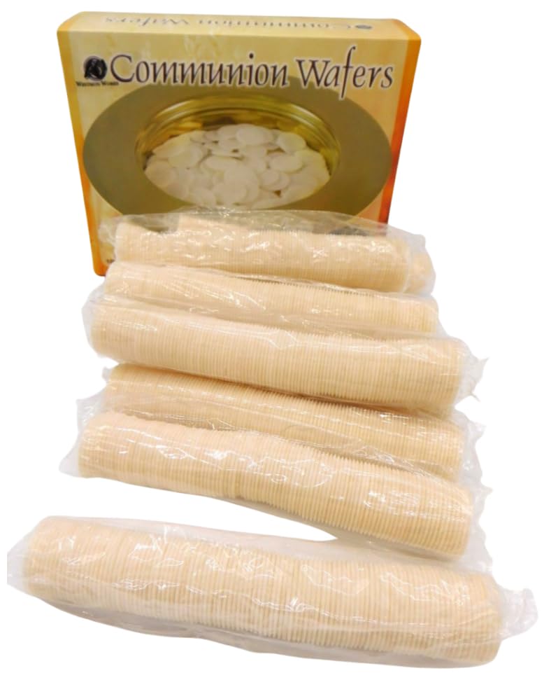 Communion Bread Wafers 1000 Count 1 Inch Unleavened USA Made Kosher Hosts