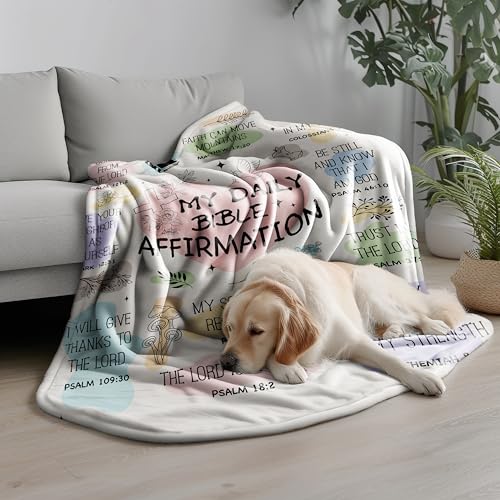 Christian Gifts for Women,Bible Gifts for Women,Christian Blanket 60"x50" - color: Multi-1