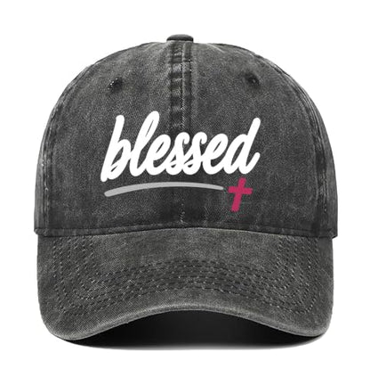 Christian Baseball Cap for Men & Women - Embroidered Jesus Cross Hat, Adjustable Christian Gifts - color: Christian-themed Hats-19