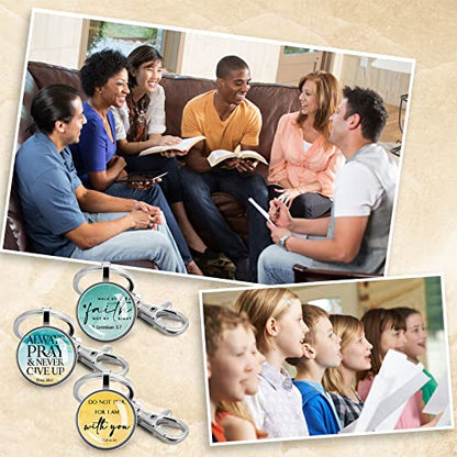 Fumete Christian Keychain Bulk for Wowen Men - style: Religious