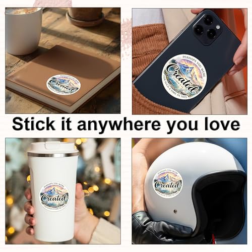 [3PCS] Perhaps You were Created for Such A Time Sticker Christian Mountain - color: Created Sticker