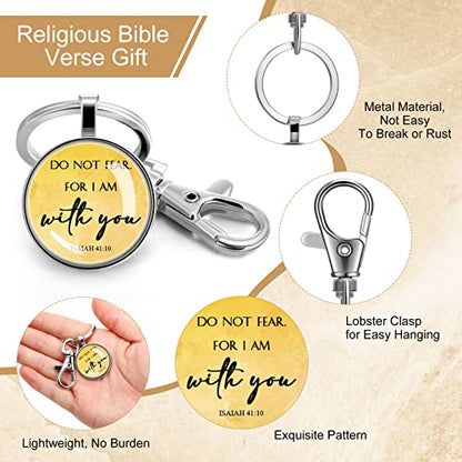 Fumete Christian Keychain Bulk for Wowen Men - style: Religious