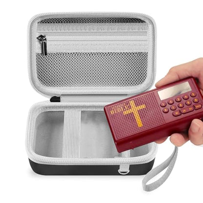 Leayjeen Travel Carry Case for Audio Bible Player - Black - color: Black