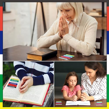 Zhanmai 200 Pcs Gospel Tracts Salvation Prayer Cards Plan of Salvation