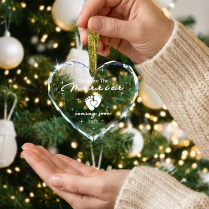 Pregnancy Announcement Ornament 2027 - style: Coming Soon 2027