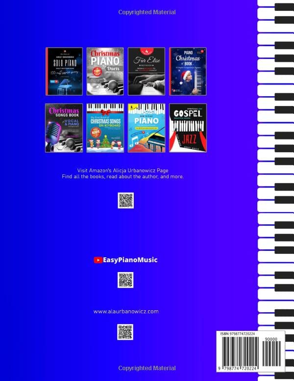 Kolędy Polskie I Polish Christmas Carols I Easy Piano Solo I 10 Popular Christmas Carols of All Time: Sheet Music for Beginners Adults Kids Toddlers ... Chords I Video Tutorial I Lyric Songbook