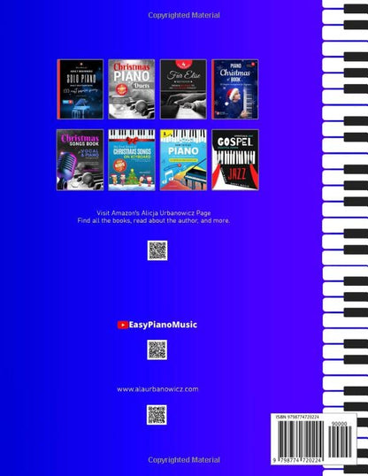 Kolędy Polskie I Polish Christmas Carols I Easy Piano Solo I 10 Popular Christmas Carols of All Time: Sheet Music for Beginners Adults Kids Toddlers ... Chords I Video Tutorial I Lyric Songbook