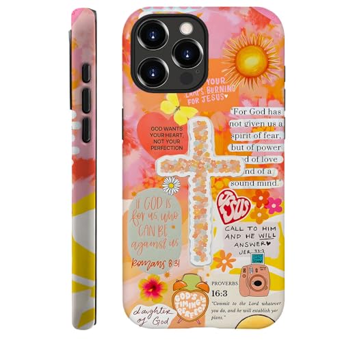 Compatible with iPhone 13 Pro Max,Durable & Shockproof Phone Case Cover Design - Collage Jesus Bible Verses - color: Collage Jesus Bible Verses, size: iPhone 13 Pro Max