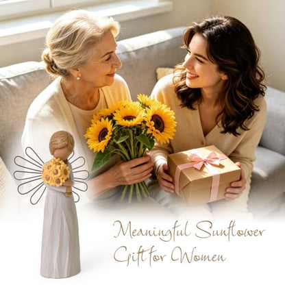 Sunflower Gifts for Women,Thinking of You Encouragement New Beginnings Gift - color: Encouragement Gift