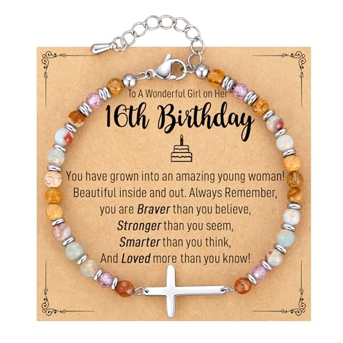 Crystal Cross Bracelet for Women Teen Girls Christmas Birthday Gifts - style: 16th
