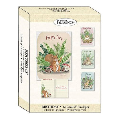 All Occasion Greeting Card Bundle, 48 Count, KJV Scripture - color: Bundle 2
