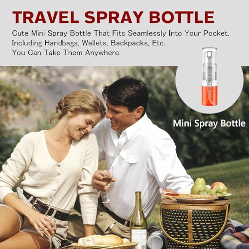 Mini Spray Bottle 2ml, Refillable Glass Spray Bottle, Glass Bottle Atomizer, Perfume Mouthwash Atomizer for Cleaning Refillable Container for Travel, Essential Oils, Perfume 60 Pcs, 2ml - size: 60PCS,2ML
