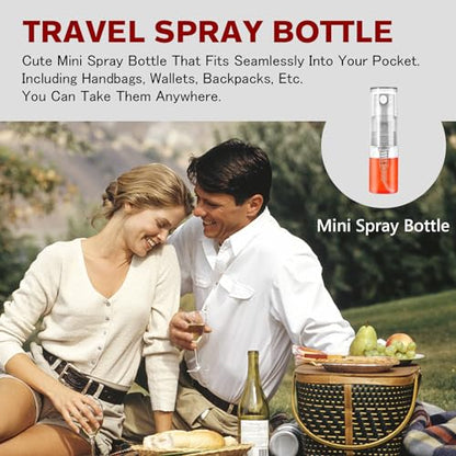 Mini Spray Bottle 2ml, Refillable Glass Spray Bottle, Glass Bottle Atomizer, Perfume Mouthwash Atomizer for Cleaning Refillable Container for Travel, Essential Oils, Perfume 60 Pcs, 2ml - size: 60PCS,2ML