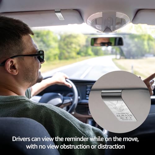 Matthew 28:20 Car Visor Clip, Bible Verse Gifts for Husband Wife