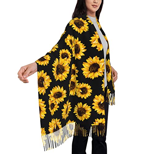 Prayer Shawls and Wraps for Women, Jesus Christian Gifts Bible Scarf Super Soft Fashion Shawl With Tassel - color: Black9