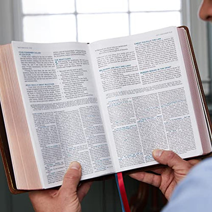 NKJV, MacArthur Study Bible, Blue Cloth over Board, Comfort Print: Unleashing God's Truth One Verse at a Time (Holy Bible, New King James Version)