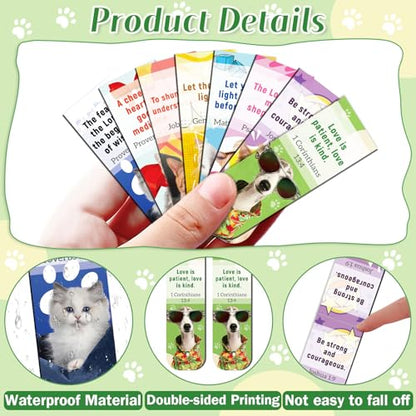 Bible Magnetic Bookmarks Christian Magnet Bookmark Clips - color: 100-bible Cat & Dog