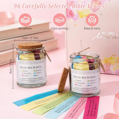 Christian Gifts For Women, 9Pcs Inspirational Religious Birthday Gift Set - color: White-Christian